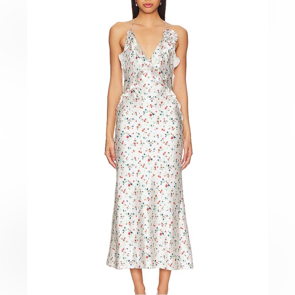 Bardot midi dress